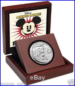 Niue 2014 Disney STEAMBOAT WILLIE Mickey Mouse 1oz Silver Proof Coin
