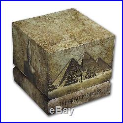 Niue 2014 Proof Silver Great Pyramids Series First Pyramid Coin SKU #85233