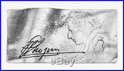 Niue 2015 20$ Frederic Chopin´s Score 4 oz Silver Coin Very Limited to 600 pcs