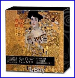 Niue 2015 2$ Paintings of Gustav Klimt Portrait of Adele Bloch 2 Oz Silver Coin