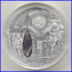 Niue 2015 2$ WINTER PALACE II Belvedere Vienna 2 Oz Silver Coin