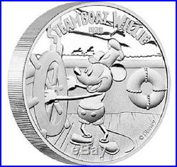 Niue 2015 Steamboat Willie 1kg Silver Proof $100 Dollars Coin