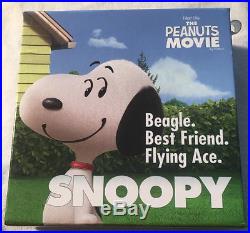 Niue, 2015 The Peanuts Movie Snoopy, 4 X 1oz. Proof Silver Coin Set