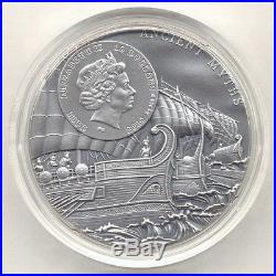 Niue 2016 $10 Ancient Myths Trojan Horse 2 Oz Silver Coin RARE