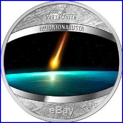 Niue 2016 1$ Muonionalusta Meteorite 1oz Proof Pure Meteorite Coin
