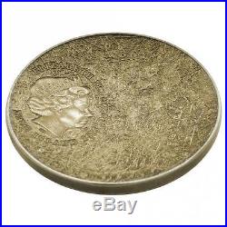 Niue 2016 1$ Solar System Mercury Meteorite 1 Oz Silver Coin