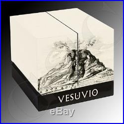 Niue 2016 30$ Mount Vesuvius Vesuvio volcan shape 6oz. 999 fine silver coin NEW