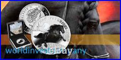 Niue 2016 Friesian Horse Man's Best Friend Silver Coin NEW