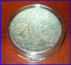 Niue 2016 One $1 Dollar Lunar Meteorite Nwa 8409 686 Pcs 1 Oz 999 Silver Coin