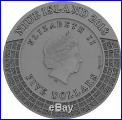 Niue 2018 2 Oz Silver HADES, GODS OF OLYMPUS Coin