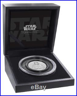 Niue -2018- Silver $5 Proof Coin- 2 OZ Star Wars Stormtrooper Ultra High Relief