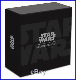 Niue -2018- Silver $5 Proof Coin- 2 OZ Star Wars Stormtrooper Ultra High Relief