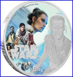 Niue 2019 1 OZ Silver Proof Coin Star Wars The Rise of Skywalker Rey