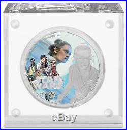 Niue 2019 1 OZ Silver Proof Coin Star Wars The Rise of Skywalker Rey
