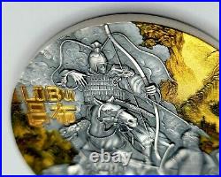 Niue -2019 Warriors Of Ancient China Lu Bu 3 oz Silver Coin