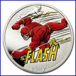 Niue 2020 1 OZ Silver Proof Coin- JUSTICE LEAGUE- THE FLASH