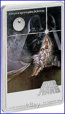 Niue 2020 1 oz Silver Proof Coin- Star Wars A New Hope