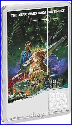 Niue 2020 1 oz Silver Proof Coin- Star Wars The Empire Strikes Back 40th