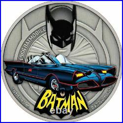 Niue 2021 1 oz Silver Proof Coin 1966 Batmobile Batman