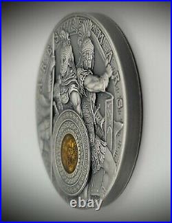 Niue 2021 Ares and Mars First in a Series! High Relief 2 oz Silver Coin