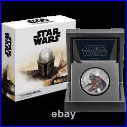Niue 2021 Star Wars The Mandalorian $2 silver coin 1 oz LOW Serial Number #58