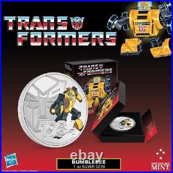 Niue 2022 1 oz Silver Proof Coin Transformers BUMBLEBEE