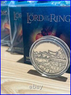 Niue 2022 3 OZ Silver Proof Coin- Lord of the Rings Rivendell
