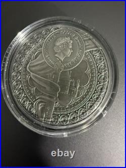 Niue 2022 Jeanne d'Arc 2 oz Antique finish 2 Oz Silver Coin HEROINES