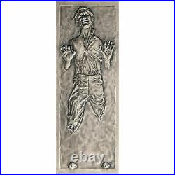 Niue- 2022- Star Wars- Han SoloT in Carbonite 3 OZ Silver Proof Coin IN STOCK