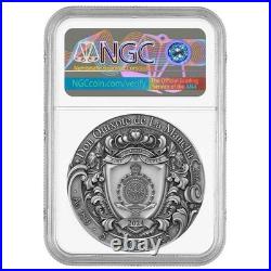 Niue 2024 $5 2-oz Don Quixote de la Mancha Silver Coin by T&S Coin NGC MS70