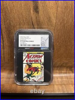 Niue 2024 Action Comics #7 Superman 1 oz. 999 Silver Proof NGC PF70 UC