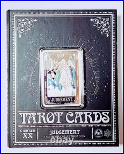 Niue 2024 Tarot Cards #XX -JUDGMENT- 1 oz $2 Silver Proof Coin Mintage 2000 Niue 2024 Tarot Cards #XX -JUDGMENT- 1 oz $2 Silver Proof Coin Mintage 2000
