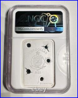 Niue 2025 $1 American Freedom 1 oz. 999 Silver Proof Coin NGC Reverse PF69