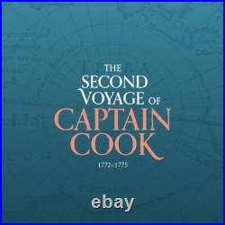 Niue 2025 CAPTAIN COOK Second Voyage TERRA AUSTRALIS Tall Ships $1 Oz Silver Prf Niue 2025 CAPTAIN COOK Second Voyage TERRA AUSTRALIS Tall Ships $1 Oz Silver Prf