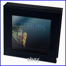 Niue 2025 RMS TITANIC Discovery 1985 40th $1 Oz Silver Black Proof-MINTAGE 800 Niue 2025 RMS TITANIC Discovery 1985 40th $1 Oz Silver Black Proof-MINTAGE 800