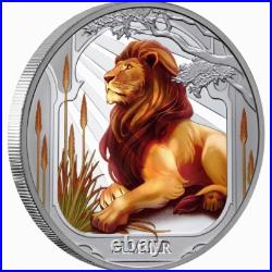 Niue 2025 SUMMER Lion on Savanna Four Seasons $1 1 Troy Oz Pure Silver Proof OGP Niue 2025 SUMMER Lion on Savanna Four Seasons $1 1 Troy Oz Pure Silver Proof OGP