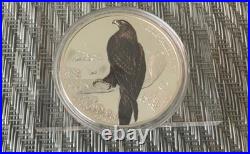 Niue 2025 WEDGE-TAILED EAGLE John Gould Birds Australia $1 Oz Silver Color OGP