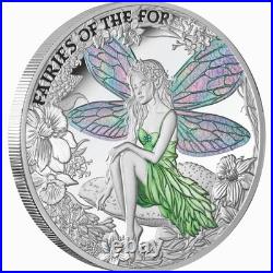 Niue 2026 Fey FAIRIES of the ENCHANTED FOREST Fairy $1 Oz Silver-MINTAGE 500