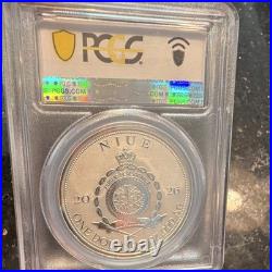 Niue 2026 Mermaid Teal Hair Ag $1 1 oz. 999 Silver Proof PCGS PR70