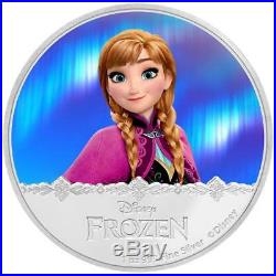 Niue 2 Dollar 2016 Disney Anna Frozen (2.) 1 Oz Silber PP