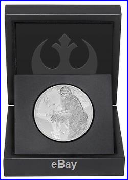Niue 2 Dollar 2017 Chewbacca Star Wars Classics (8.) 1 Oz Silber PP