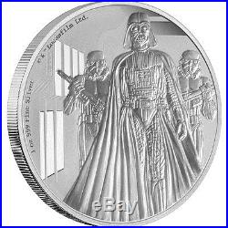 Niue Disney Star Wars $2 Proof Silver Coin 1 Oz 2016 Darth Vader