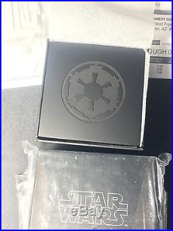 Niue Disney Star Wars $2 Proof Silver Coin, 1 oz 2016 Darth Vader factory sealed