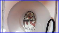Niue Gothic Cathedral St Vitus Prague Oval Shaped Coin 28grams. 925 NGC PF70