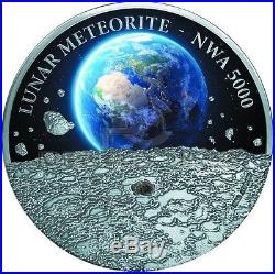 Niue Island 2015 50$ Moon NWA 5000 Meteorite 1KG Silver Coin only 99pcs