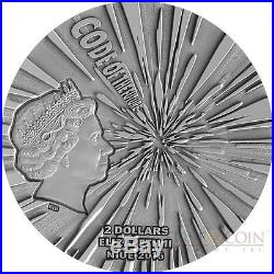 Niue Island 2016 SPEED OF LIGHT series CODE OF THE FUTURE $2 Silver coin 2 oz
