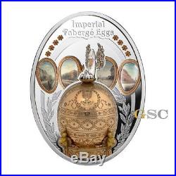 Niue Island 2018 1$ Egg with Pelican Imperial Faberge series silver coin