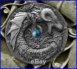 Niue Island 2019 2$ Norse Dragon 2oz Silver Coin