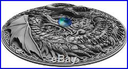 Niue Island 2019 2$ Norse Dragon 2oz Silver Coin