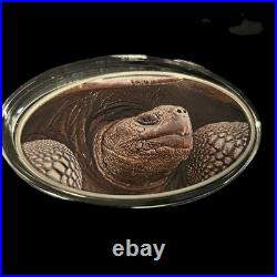 Niue Island LONESOME GEORGE TURTLE GALAPAGOS ANIMAL SKIN $2 Silver Coin 2015 Niue Island LONESOME GEORGE TURTLE GALAPAGOS ANIMAL SKIN $2 Silver Coin 2015